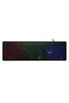 Kb-120 Sleek Siyah Usb Gökkuşağı Aydınlatmalı Q Gaming Oyuncu Klavyesi