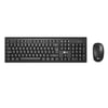 LENOVO LECOO KW200 Q Türkçe Kablosuz Siyah Klavye + Mouse Seti