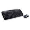 LOGITECH MK330 Q Türkçe Kablosuz Standart Siyah Klavye+ Mouse