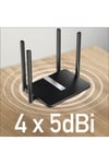 LT500 2,4GHz 300Mbps, 5GHz 867Mbps, 4 Port Wi-Fi Mesh 4G LTE DDNS Router (AC1200 Serisi)