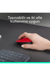 M171 USB Alıcılı Kablosuz Kompakt Mouse, Kırmızı 910-004641