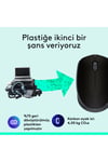 M171 USB Alıcılı Kablosuz Kompakt Mouse, Siyah 910-004424