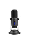M2 MDRILL ONE Siyah USB 48Khz 16Bit HD Stüdyo 4Tip Kayıt RGB 3,5mm Led Type-C Mikrofon