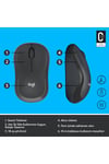 M221 Sessiz Kompakt Kablosuz Mouse, Siyah 910-006510
