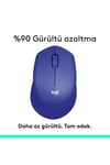 M330 Sessiz Kablosuz Optik Mouse, Mavi 910-004910