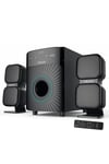 MD-360BT 2+1 38W BT/AUX/USB/FM/LED Ekran Multimedia Speaker Ev Sinema Sistemi