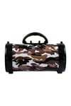 Md-bt30 Kahverengi Kamuflaj Desenli Bluetooth Aux+usb+sd Kartlı Speaker Ses Bombası