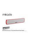 Mdx-30bt Şarjlı Speaker Kırmızı 3w 2tf Kart Destekli Bluetooth