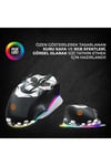 MG1102 Kablolu RGB 8200DPI 10 Makro Tuşlu Gaming Oyuncu Mouse & Mousepad
