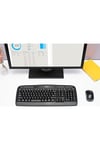 MK330 Kablosuz Q Trk Siyah Multimedya Klavye Mouse Set Set 920-003988