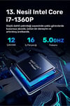 Momentum CD-I136P005 i7-1360P 16GB 2TBSSD FreeDOS Mini PC