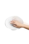 Mp02cp Kaydırmaz Tabanlı,antibakteriyel Hassas Tepki Yüzeyli,dairesel Alüminyum Mouse Pad