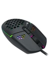 Ms105 Kablolu 3200dpı 6 Tuşlu Rgb Led Aydınlatmalı Gaming Optik Mouse Siyah