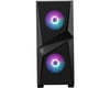 Msi Mag Forge 100r Temperli Cam Argb Psu Yok 2x120mm 1x120mm Gaming Bilgisayar Kasasi Siyah