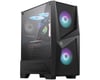 Msi Mag Forge 100r Temperli Cam Argb Psu Yok 2x120mm 1x120mm Gaming Bilgisayar Kasasi Siyah