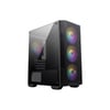 Msi Mag Forge M100a Akrilik Yan Panel 3x120mm 1x120mm Argb Fan Psu Yok Matx Gaming Kasa