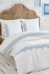 Nevra Çift Kişilik Nevresim Takım Krem 200X220