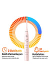 Nicefeel X610-Z Dakikada 40000 Titreşim, Şarjlı Sonic Profesyonel Diş Fırçası-Pembe