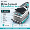 NPO Aqua Gray 350x84x15cm Şişme Military SUP Paddle Board 196kg Kürek Pompa Çanta Koltuklu Full Set