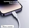 NPO CTC12 60W 1.2m TPE Type-C to Type-C Hızlı Şarj ve Data Kablosu 2 Adet