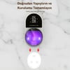NPO ESX9 Led Ekranlı Otomatik Açılan Kapaklı Şarjlı Fırça Tutucu ve UV Diş Fırçası Sterilizatörü
