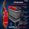 NPO Flow Stone 350x84x15cm Şişme Premium SUP Paddle Board 162kg Kürek Pompa Çanta Koltuklu Full Set