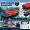 NPO Flow Stone 350x84x15cm Şişme Premium SUP Paddle Board 162kg Kürek Pompa Çanta Koltuklu Full Set