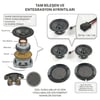 NPO HMY1 2*5W Speaker Çok Amaçlı Bluetooth Modüllü Hoparlör (5V/2A)