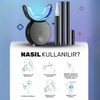 NPO IL32 Mavi Kırmızı Işık Teknolojili 32 Ledli 3 Beyazlatma Jelli Hızlı Diş Beyazlatma Kiti