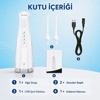 NPO Nicefeel FC5610 Şarjlı Taşınabilir Ağız Duşu 4 Modlu 280 ml IPX7 Diş Teli ve Protez Bakımı Beyaz