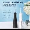 NPO Nicefeel FC5610 Şarjlı Taşınabilir Ağız Duşu 4 Modlu 280 ml IPX7 Diş Teli ve Protez Bakımı Beyaz