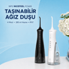 NPO Nicefeel FC5610 Şarjlı Taşınabilir Ağız Duşu 4 Modlu 280 ml IPX7 Diş Teli ve Protez Bakımı Beyaz