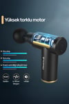 NPO NMJ6 4 Masaj Başlıklı 6 Seviyeli 3800RPM Type-C Taşınabilir Profesyonel Mini Masaj Tabancası