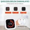 NPO NPT32B Analog Görünümlü Dijital Kronometre Pomodoro Motivasyon Saati