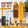 NPO Ridewave 320x81x15cm Şişme SUP Paddle Board 196kg Kürek Pompa Çanta  Set