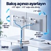 NPO STD8302 Yüz Algılayıcılı Otomatik Ayarlı 17-27