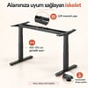 NPO STDM1723 180kg Çifit Motor 4cm/s 3 Hafızalı 62-126cm Yükseklik Elektrikli Ayarlı Masa İskeleti