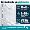 NPO STDMD102 Ağır Hizmet Tipi(Medikal/Depo/Market) Duvara Monte Ayarlı Çalışma İstasyonu