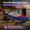 NPO Sunset Palm 305x81x15cm Şişme Premium SUP Paddle Board 148kg Kürek Pompa Çanta Koltuklu Full Set
