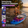 NPO Sunset Palm 305x81x15cm Şişme Premium SUP Paddle Board 148kg Kürek Pompa Çanta Koltuklu Full Set