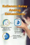 NPT31M Mutfak,Ders,Yemek için 60dk Analog Alarm Zamanlayıcı,Pomodoro Öğrenci Motivasyon Saati