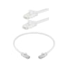 ODS 02R45R45C6UJ1W1.0A CAT6 UTP LSZH BAKIR 1 Metre Beyaz Patch Cord