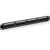 ODS 10C-SB1U24PCAT6U-RL1A 24 Port CAT6 UTP DOLU Patch Panel