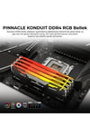 Pinnacle PKMD4U32C16CHB32G 32GB DDR4 3200Mhz 2Rx8 CL16 RGB Masaüstü Ram