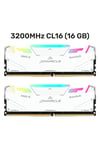 Pinnacle PKMD4U32C16CHW16G 16GB DDR4 3200Mhz 2Rx8 CL16 RGB Masaüstü Ram
