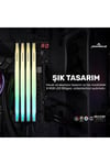 Pinnacle PKMD4U32C16CHW32G 32GB DDR4 3200Mhz 2Rx8 CL16 RGB Masaüstü Ram