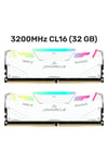 Pinnacle PKMD4U32C16CHW32G 32GB DDR4 3200Mhz 2Rx8 CL16 RGB Masaüstü Ram