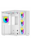 PowerBoost PB-SS02W USB 3.2 ARGB ATX Mid Tower Beyaz Kasa