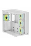 PowerBoost PB-SS02W USB 3.2 ARGB ATX Mid Tower Beyaz Kasa