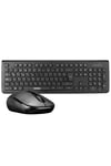 Presty Km-62 Kablosuz Q Trk Optic Mouse Siyah Standart Klavye - Mouse Set